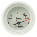 GAUGE ARCTIC WHT TRIM (Merc&Yamaha)